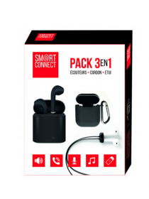Pack 3 en 1 Bluetooth Noir