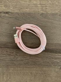 CABLE IPHONE 3 METRES ROSE...
