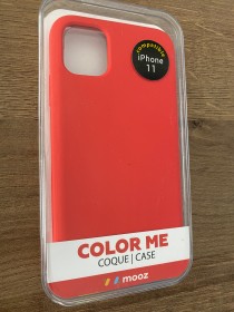 Coque rouge IPhone 11 (Mooz)