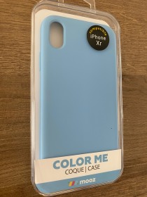 Coque bleue IPhone XR (Mooz)