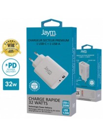 CHARGEUR RAPIDE 32W JAYM...
